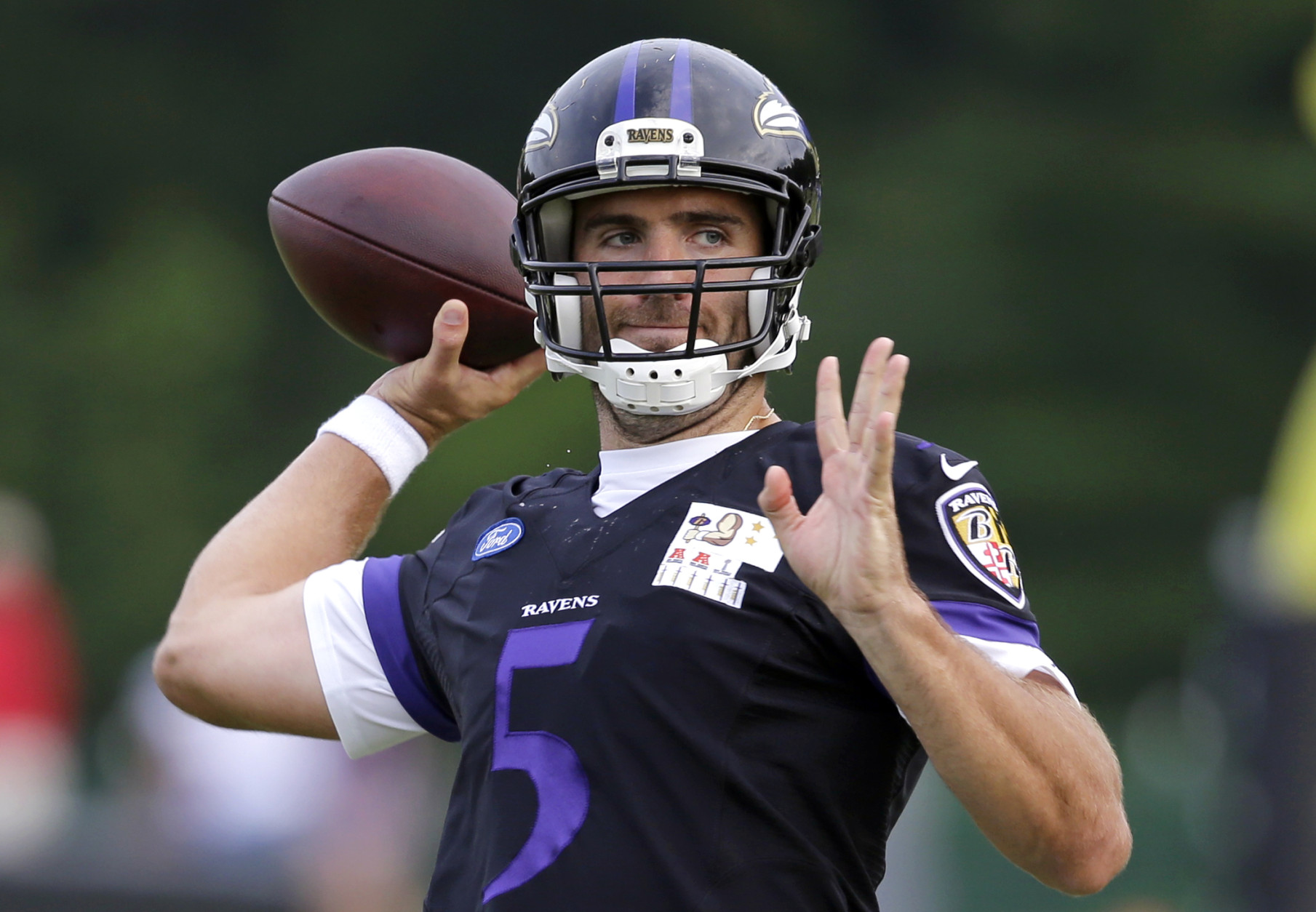 Flacco Showing January Joe Swagger