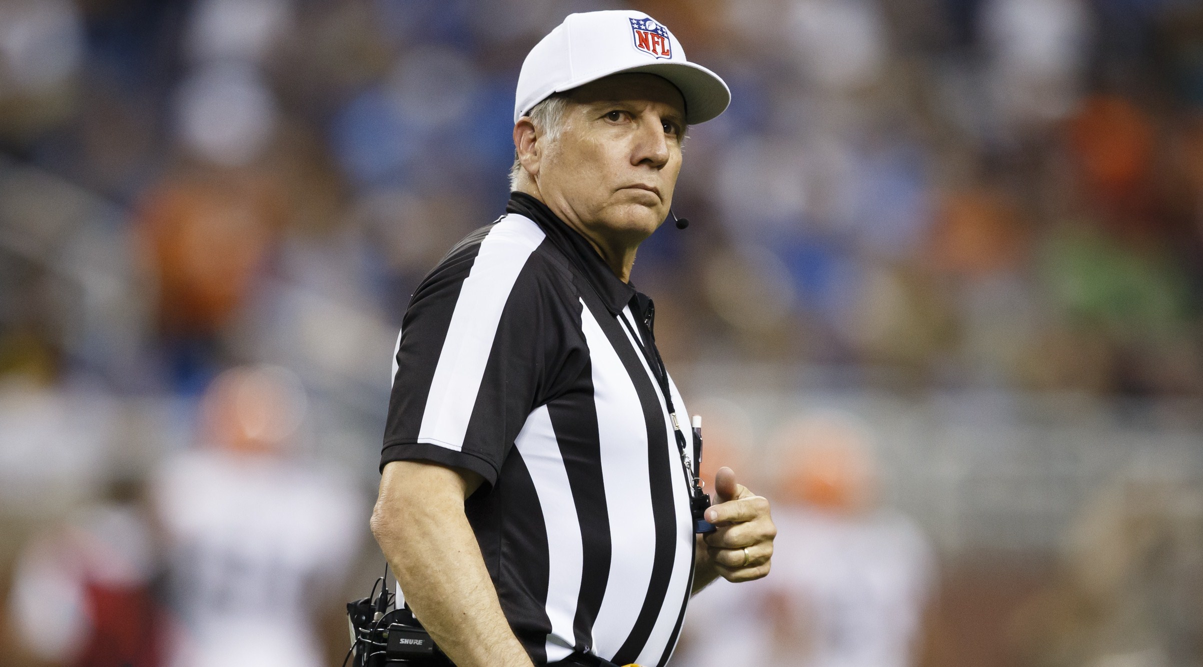Walt Anderson the referee for Ravens vs. Bengals