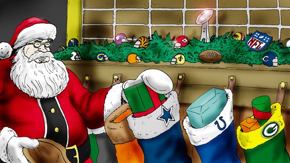 Christmas morning in the NFL