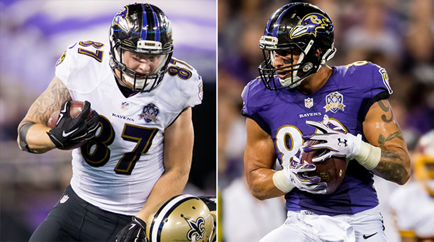 Ravens tight ends