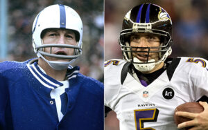 Unitas to Flacco