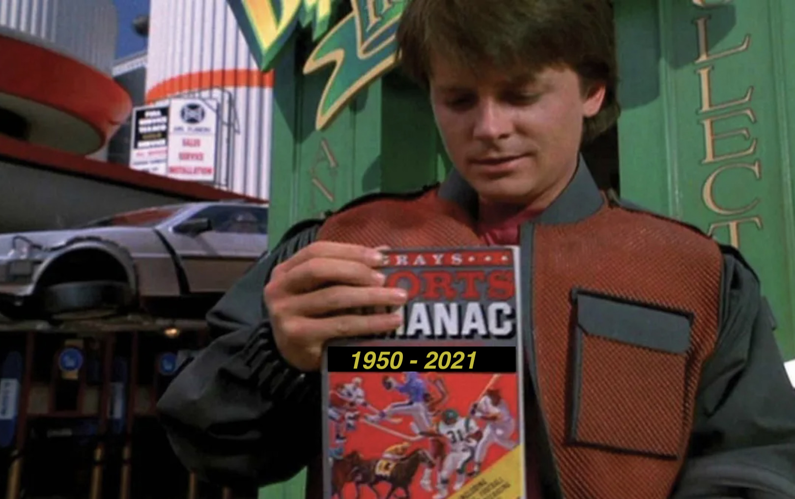 Marty McFly sports almanac
