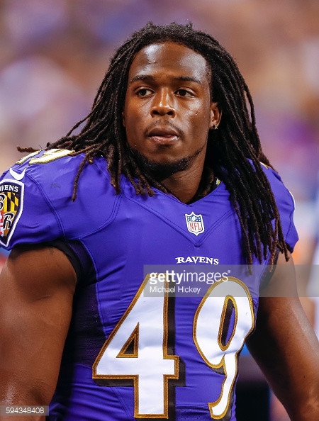 Maurice Canady of the Baltimore Ravens.