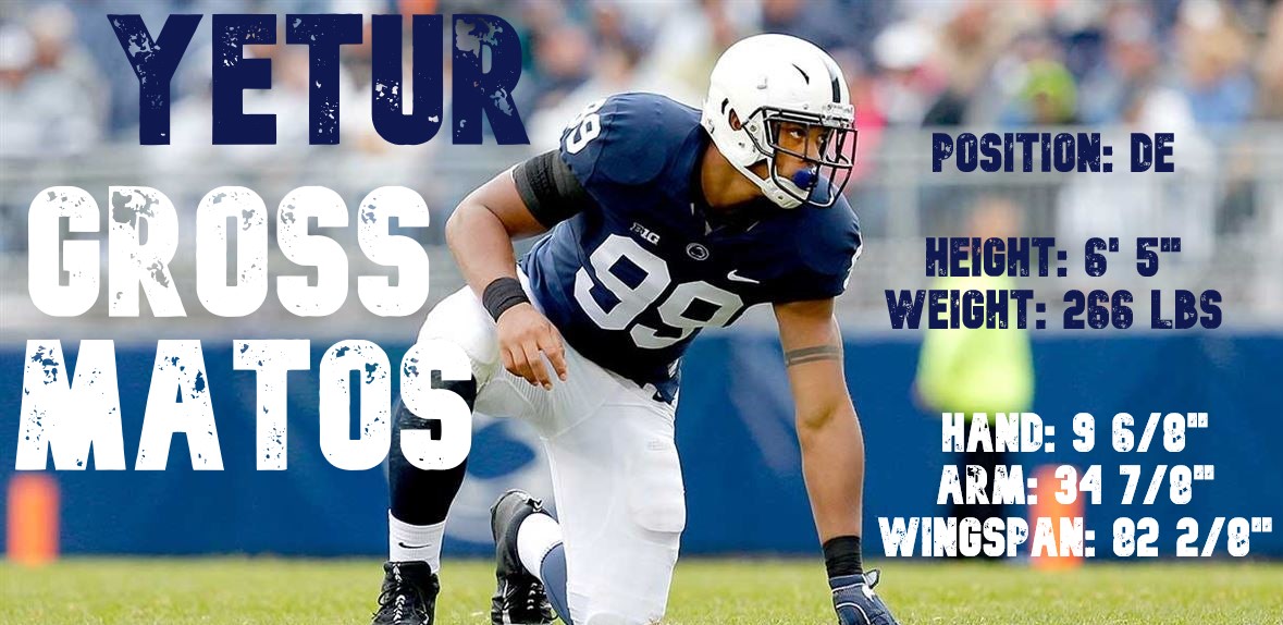 Penn State Football 2018 Player Preview: DE Yetur Gross-Matos