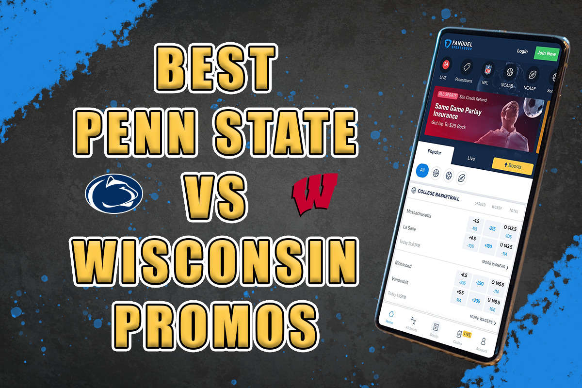 Betting Promos Penn State-Wisconsin