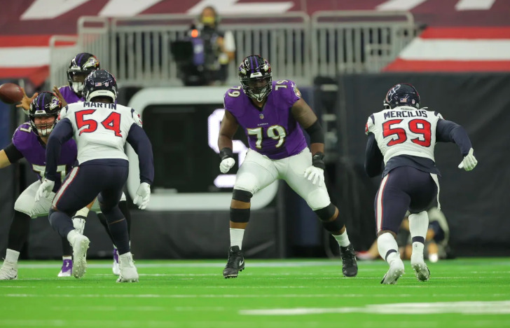 Ravens offensive line Ronnie Stanley Houston Texans