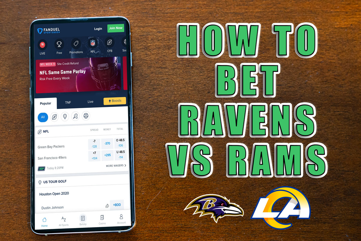 How to Bet Ravens vs. Rams