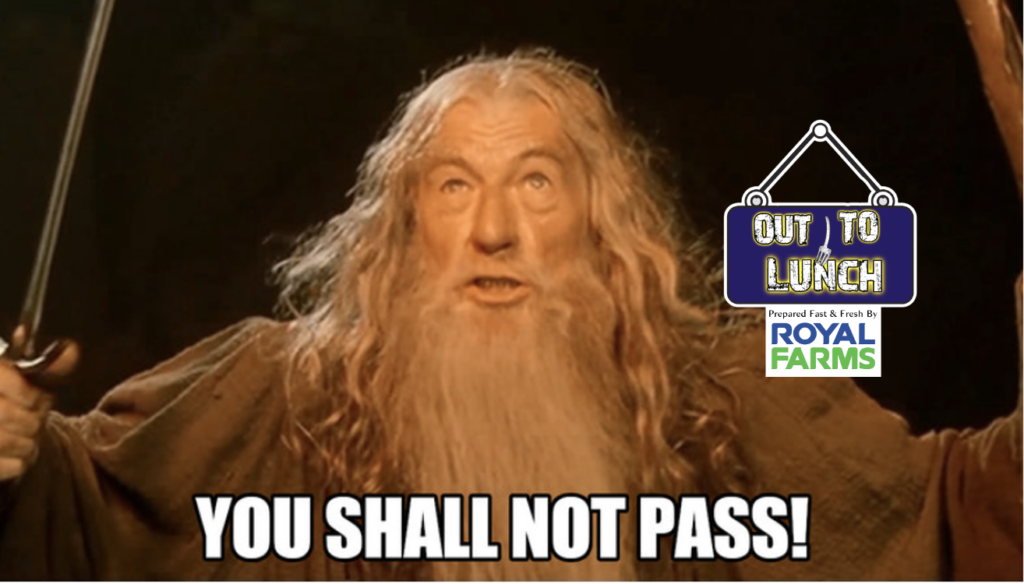 Gandalf shall not pass