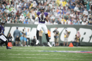 Marcus Williams intercepts Jets Joe Flacco