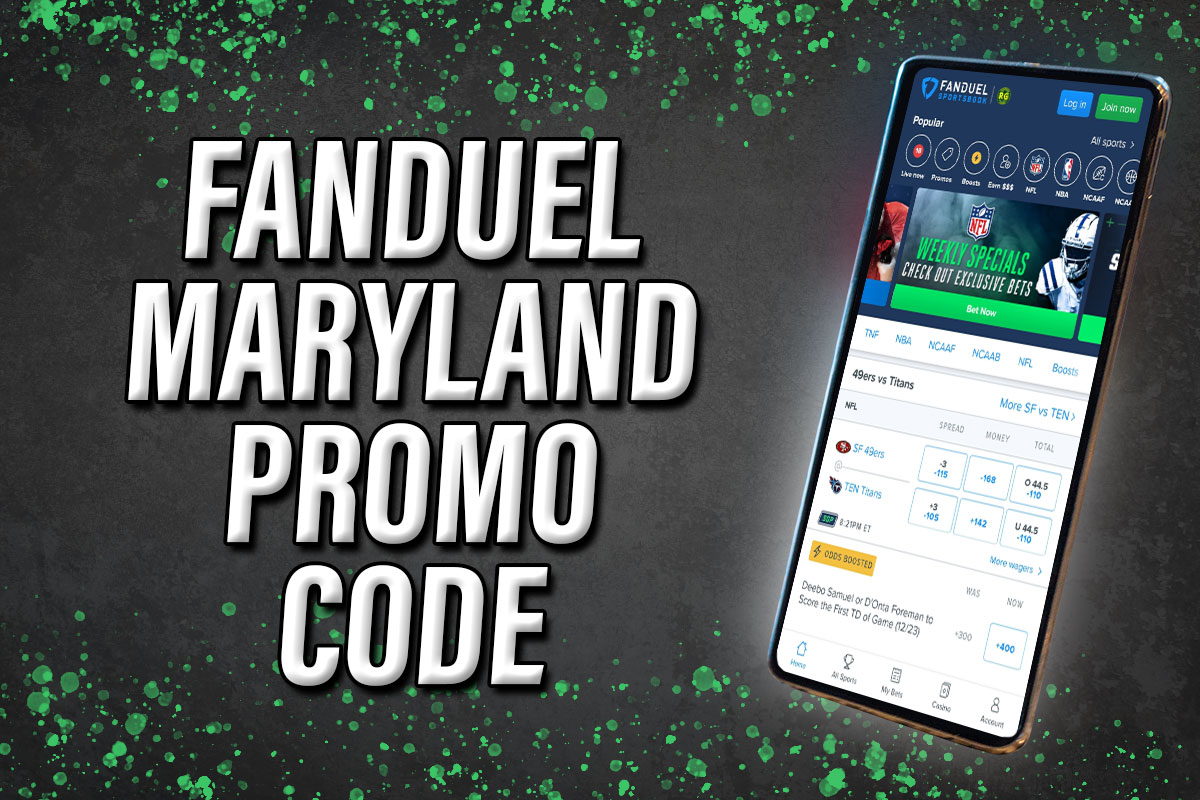 FanDuel Maryland promo code: $200 instant bonus for any NFL Week 13 game 