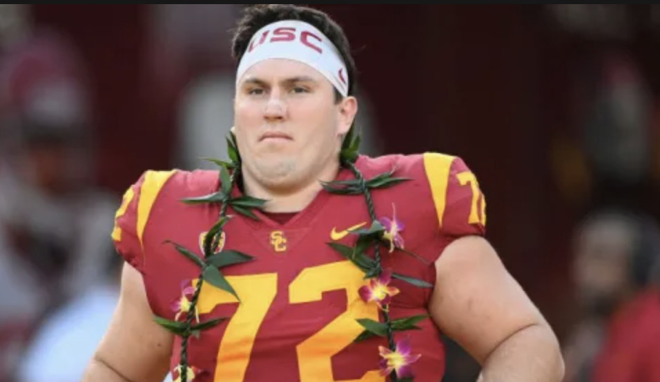 Ravens trade back into 2023 NFL draft, select USC OL Andrew