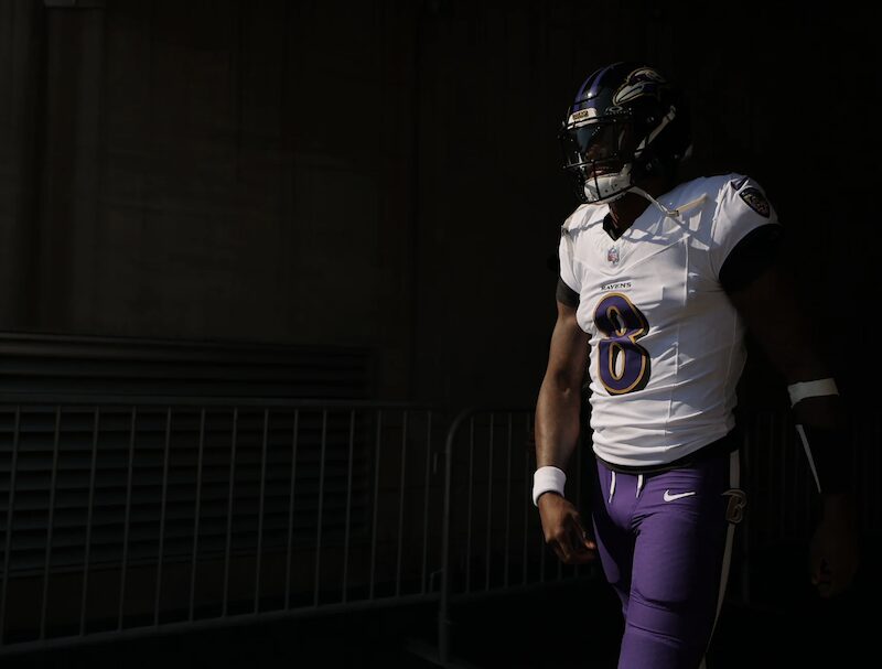 Lamar Jackson Cincy tunnel