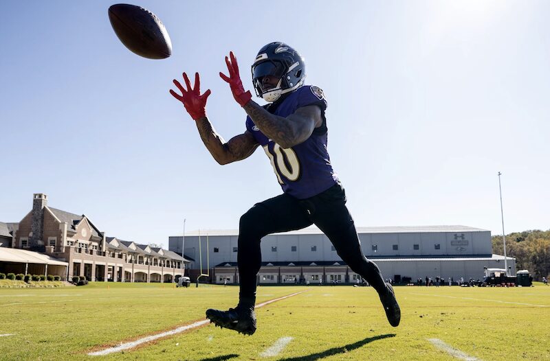 Arthur Maulet at practice